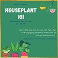 Houseplant 101 flyer