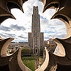 Cathedral of Learning viewed from Heinz Chapel