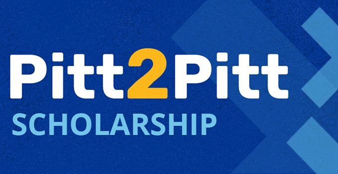 Pitt2Pitt Scholarship logo