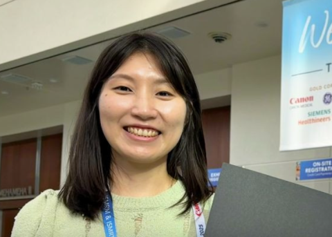 Hecheng Jin at the International Society of Magnetic Resonance in Medicine (ISMRM) Annual Meeting