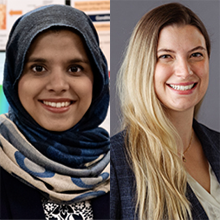 Durwash Badr and Katelin Rahn