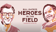Screen shot from Bill Gates's Heroes in the Field: Kakenya Ntaiya