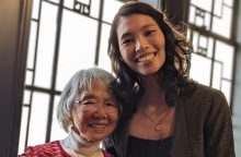 Lydia Ott and her grandmother Lydia Ott